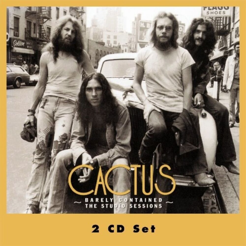 Cactus - Barely Contained: Studio Sessions  CD